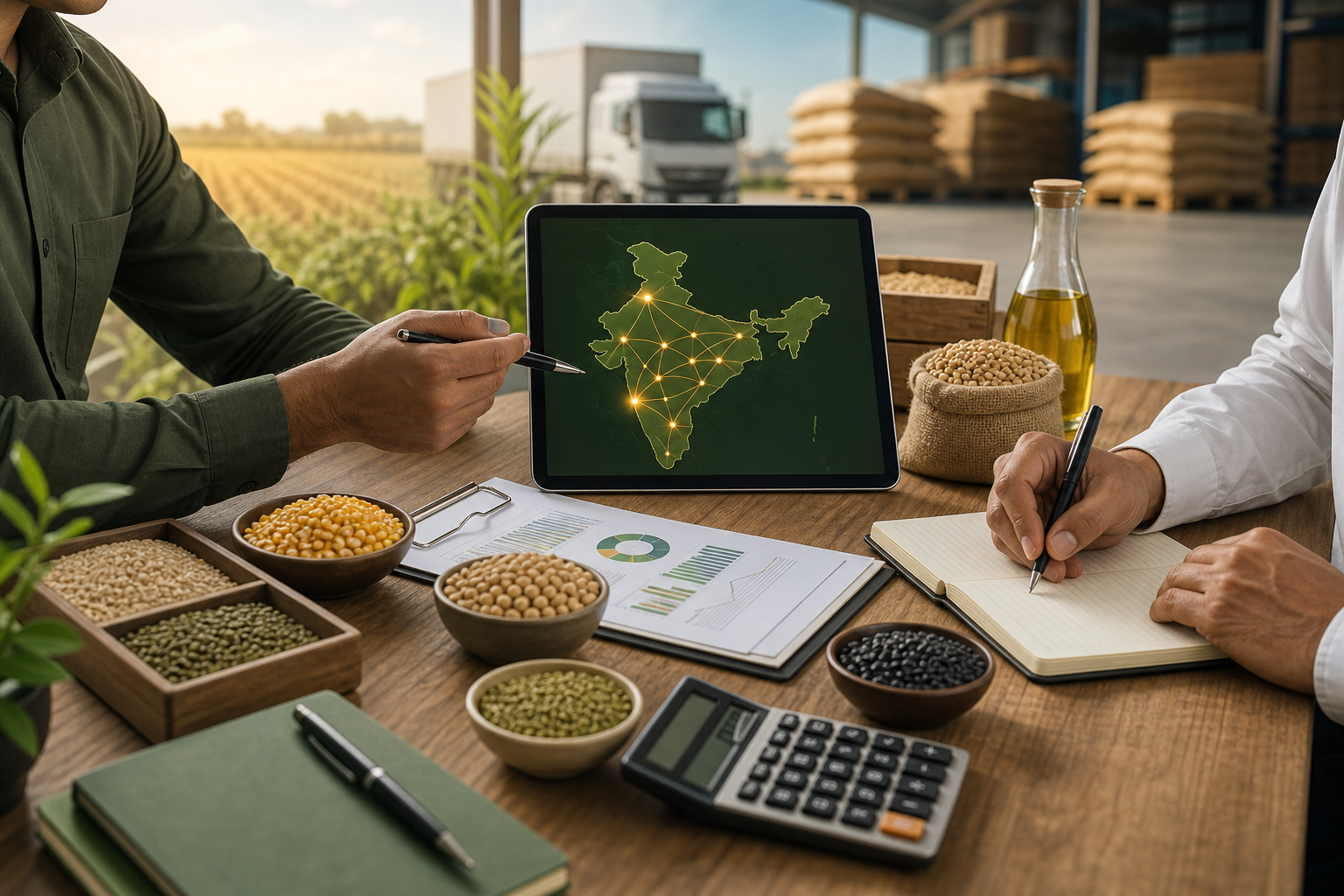 Agro commodity partnership planning